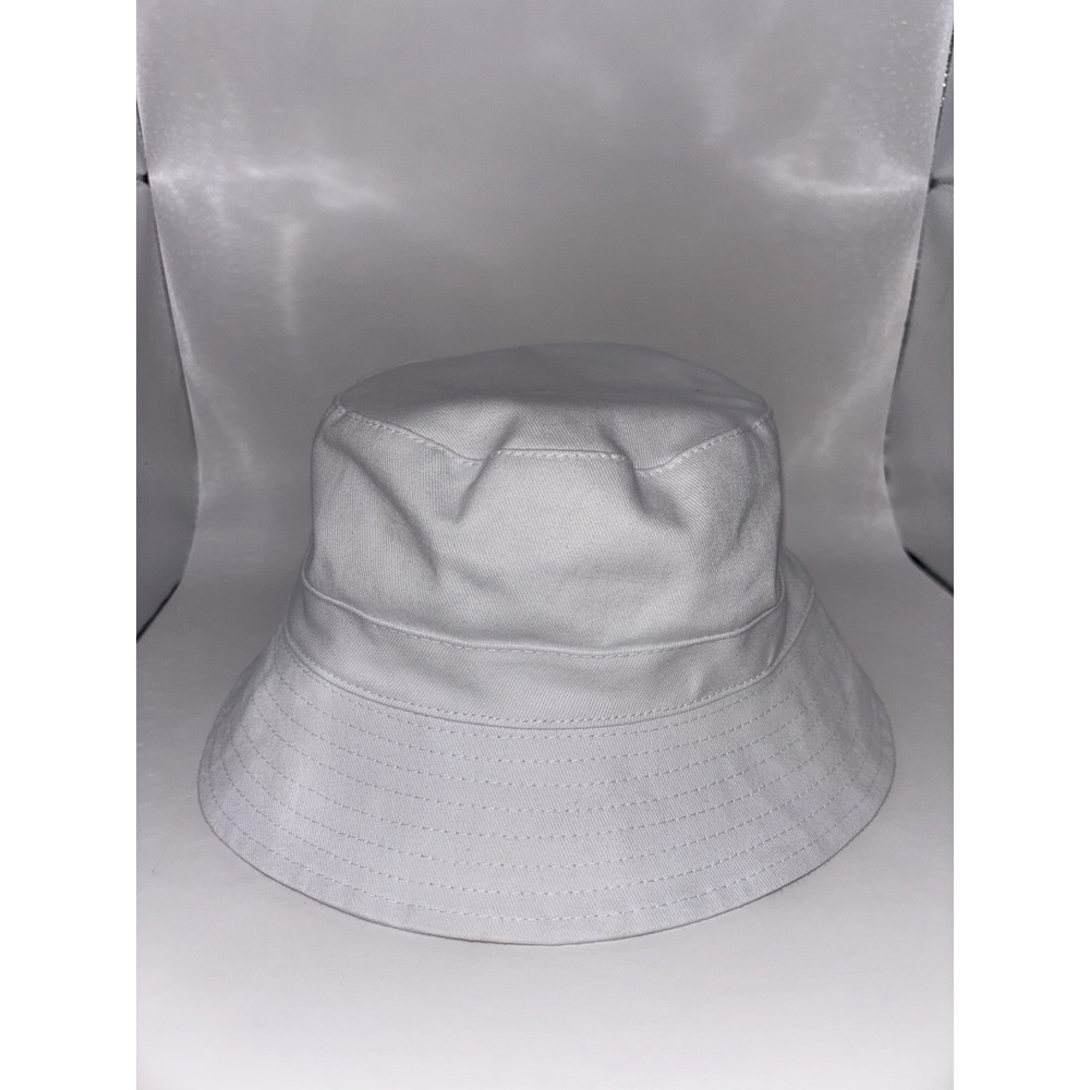 HOKA Bucket Hat Logo White Orange Unisex OS One Size 100% Cotton Unisex Trendy - Picture 3 of 11